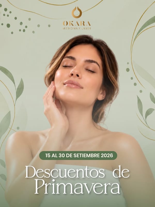 🌸 ¡Llegaron los Descuentos de Primavera a Okara! 🌸
Del 15 al 30 de septiembre