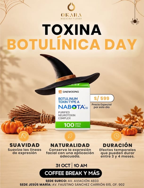 🎃✨ ¡Este Halloween, tu mejor versión no es un truco!

Llega nuestro TOXINA BOTU